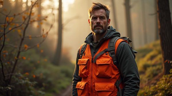 Choisir une veste de traque orange pour homme : style, sécurité et efficacité