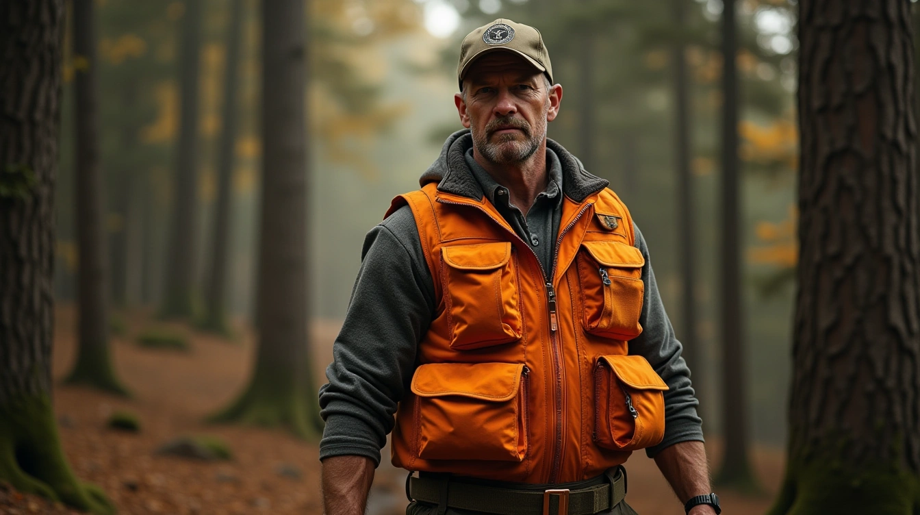 Caractéristiques essentielles d’une veste de traque orange pour homme